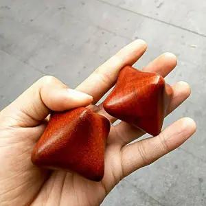 [RIZPICK]손바닥 지압볼 건강한 혈자리 자극 원목 손지압볼