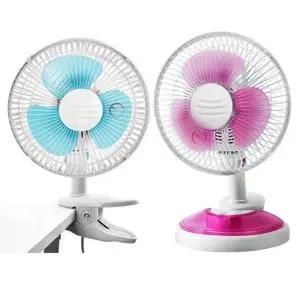 ( )유로파크08F 8형 집게겸용 탁상용 소형 선풍기 책상걸이 미니 클립