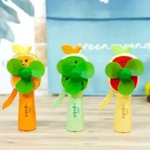 ( )초등학생 자가발전 과일 손선풍기 수동 핸디형 선풍기