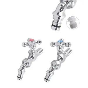 세탁기호스용 주둥이 회전 수도꼭지