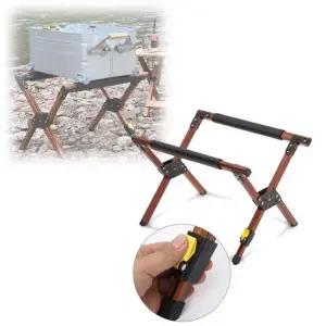 쿨러받침대 접이식 캠핑 쿨러스탠드 폴딩 아이스박스 거치 받침대 캠핑쿨러스탠드
