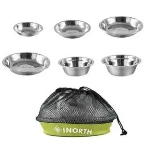 캠핑그릇 키친아트 캠핑 식기세트 스텐 접시 그릇세트 25p 캠핑그릇세트