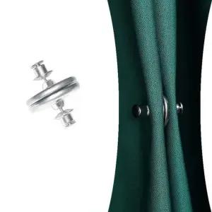 커튼 고정자석 클립 12pcs 원형 17mm 20mm 마그네틱 커튼부자재 커튼DIY 커튼고정자석