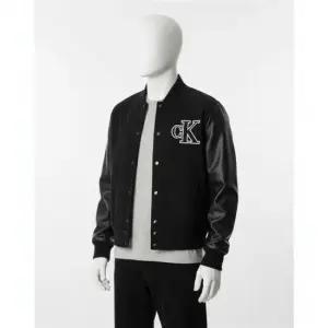 캘빈클라인 진 4RF407G남성 코튼 캔버스 바시티 자켓 384095