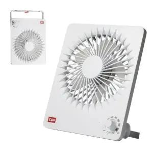 ( )더모아 벽걸이 겸용 책상 탁상용 미니 무선 선풍기 책상용 사무실 휴대용