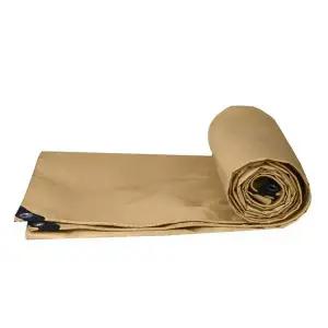 3x4m 타프 천막 캠핑 방수포 베이지 타포린 그늘막
