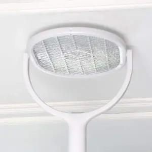 해충킬러 회전형 전기모기채 전자파리채 벌레 캠핑