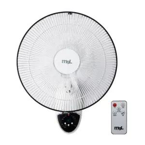 ( )엠글로벌스 리모컨 벽걸이 선풍기 MGL-MFAN16 저소음 강풍 가정용 사무실 원룸 3단