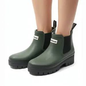 MUST IT_ Reorder Halton Ankle Wellingtons Boots - OliveBlack LRF0100 OL12) 할튼 앵클 웰링턴 부츠)
