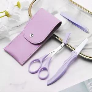 올인원 눈썹 관리 정리 세트 숱가위 칼 3종세트