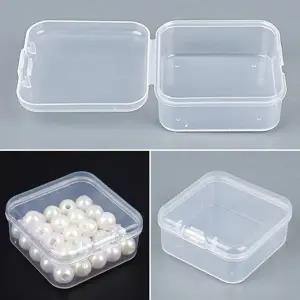 투명 케이스 4.5cm 보관함 액세사리 쥬얼리 귀걸이-WE938B0