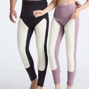 남성 여성 더 두꺼운 겨울 발열 스키 기모 타이즈