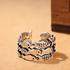 물고기 애끼반지 수능 새끼손가락 행운 반지 우정 링-WFHRX88