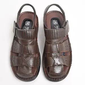 남자 소가죽 샌들 여름 물놀이 바캉스 패션 아빠 신발