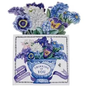 꽃책 집들이 선물 편지 북부케 입체 조화 항목 플라워 팝업