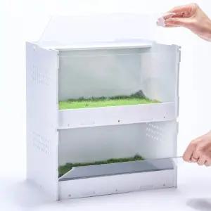 거북이육지 파충류 도마뱀 사육장 달팽이 키우기 은신처 대형