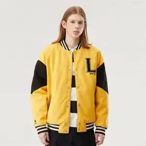 르꼬끄 리버시블 바시티 자켓 옐로우QP123LJK19 407237