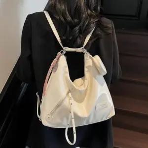 [패션] 캐주얼 스트릿 여성 동전지갑 셋업 크로스 백팩