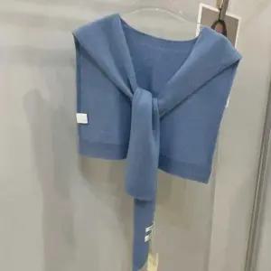 울 양모 케이프 숄 스카프 셔츠 레이어드 스타일리쉬