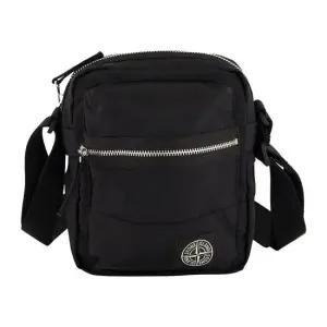 MUST IT_ 로고 패치 블랙 남성 크로스백 K2S15 9200015 S0251 V0029