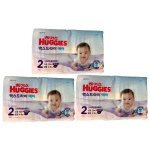 하기스 맥스드라이 에어 기저귀 2단계 밴드형 150매