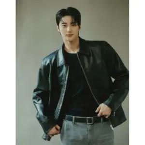 지오다노 GIORDANO []페이크 레더 자켓 075504 [1color] 01075504 355076