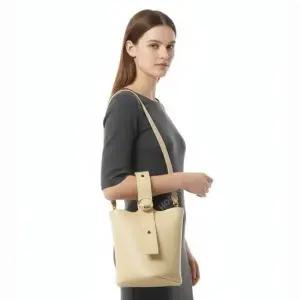 MUST IT_ Mini Pebble bucket in smooth calfskin AANBBBMX01 8752) 스무스 카프스킨 페블 버킷백 미니)