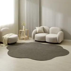 [르헤브] 워셔블 사이잘룩 헤링본 비정형 수플레 러그 (170x230)