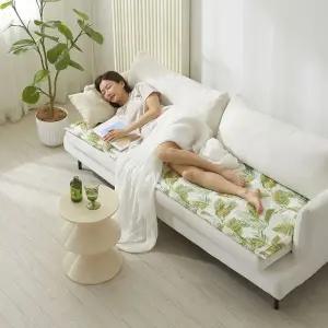 [르헤브] 아레카 시원한 시어서커 여름 쇼파패드 소파 매트 깔개 커버 3인용