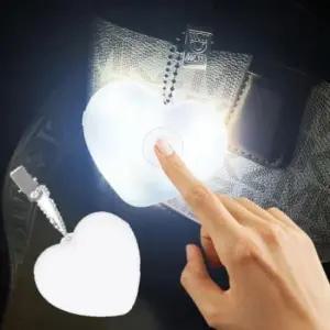 미니 라이트 가방 하트키링 열쇠고리 키링 키홀더 LED