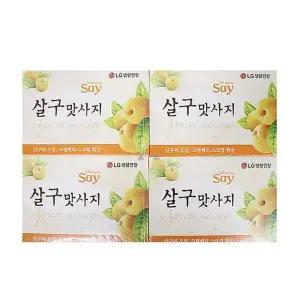 [에이치플러스몰]IS 세이 살구 맛사지 화장비누(4입)