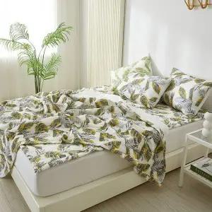 [NS홈쇼핑][르헤브] 아레카 시원한 시어서커 얇은 차렵이불 베개커버 세트 Q..[35808119]