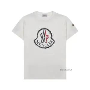 [몽클레어 키즈] SS25 아동 로고 프린팅 티셔츠 8C00014 89AFV 034 (8-10)