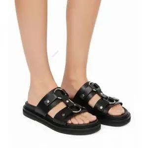 MUST IT_ TIPPI IN CALFSKIN - VEGETAL TANNING 353913778C 38NO) 티피 베제탈 태닝 카프스킨 샌들)