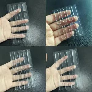 일자형 쿠션패드 충격흡수 실리콘 스티커 소음방지 도어