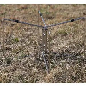 캠핑멀티받침대 스텐 휴대용 멀티 스탠드 1P 접이식 쿨러 난로 받침대 쿨러받침대