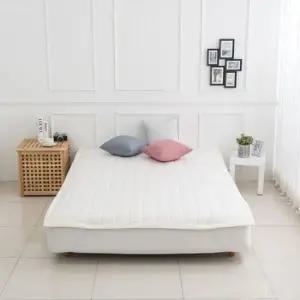 국내생산 심플 화사 논슬립 밴딩 부드러운 침대패드 Q