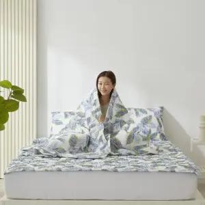 [르헤브] 아레카 시원한 시어서커 얇은 차렵이불 베개커버 세트 SS