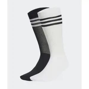 아디다스 ADIDAS 텍스처드 크루 삭스 2P - 화이트 블랙 JC8626 271244