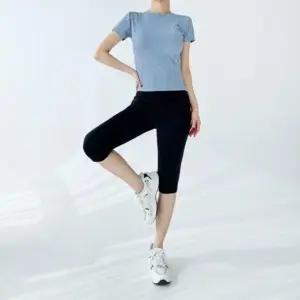요가복 필라테스 헬스 DHO3363 여성 래시가드 요가7부바지