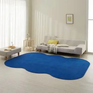 [NS홈쇼핑][르헤브] 트롤리 비정형 고밀도 극세사 러그 단모 워셔블 카페트 100x150cm..[35808241]