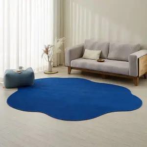 [NS홈쇼핑][르헤브] 수플레 비정형 고밀도 극세사 러그 단모 워셔블 카페트 100x150cm..[35808253]