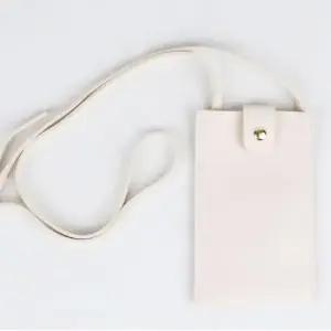 [패션] 핸드폰 학생 크로스백 심플 보조 마실 가방 아이보리