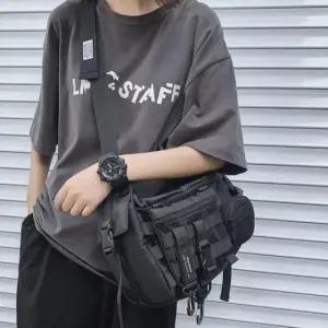 [패션] 크로스백 힙색 오토바이 배달 라이더 가방 TK-P103