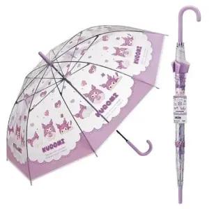 [패션] 투명 장우산 파스텔 쿠로미 60cm 1P 성인 수동 우산