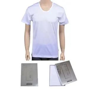 (제임스딘)고급 순면 100수 남성 반팔 런닝