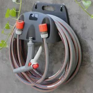 정원 물 호스 홀더 벽걸이 형 걸이 헤비 듀티 워터 파이프 와인딩 프레임 야외 마당 용 보관 주최자