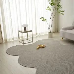 [르헤브] 워셔블 사이잘룩 루프 비정형 츄이스 러그 (200x270)