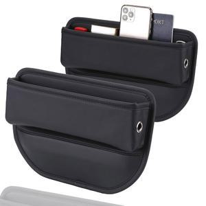 코포즈 카시트 갭 필러 정리함 - 유니버설 핏 및 시트 보관함, 휴대폰, 열쇠, 선글라스 소형 필수품을 안전하게 보관할 수 있는 빠른 설치