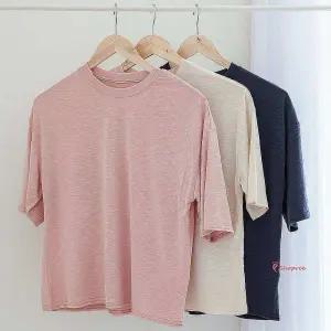 주니어셔츠티셔츠 파스텔 기본티 반팔 아동 동복 유아 면유복 티주니어 아기 신생아 베이비 키즈 어린이efg